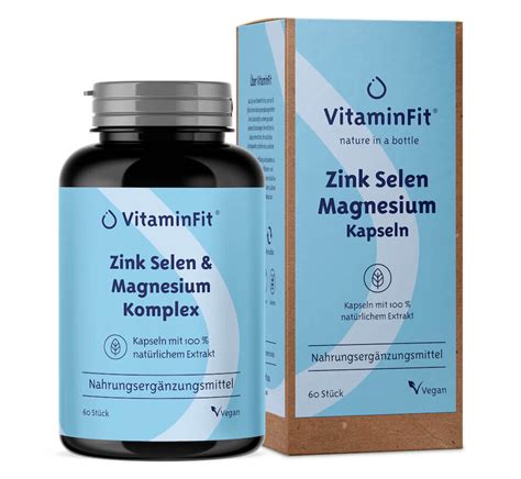 Zink Selen Magnesium Komplex Kapseln Online Kaufen VitaminFit