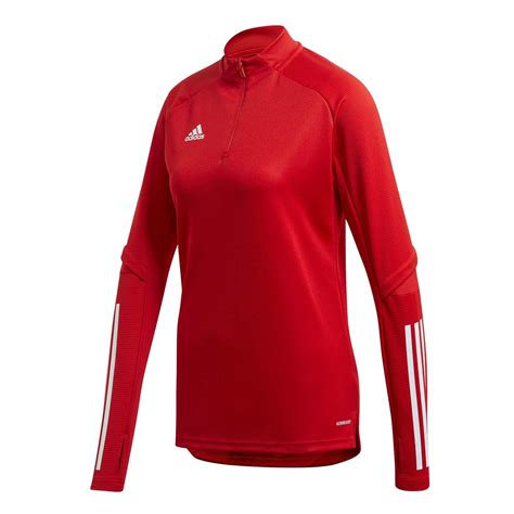 Sudadera Adidas Condivo Mujer Roja Futbolmania