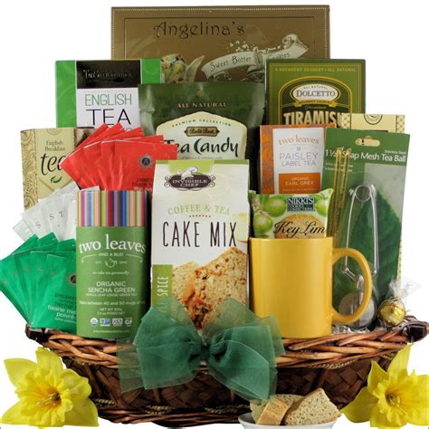 Tea Treasures Gourmet Tea Gift Basket