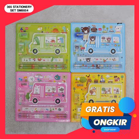 Jual 365 Stationery Set 41180 Buku And Alat Tulis Anak Karakter Fancy