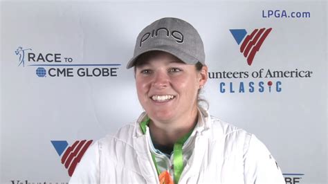 Ally Ewing Opening Round Interview at the Volunteers of America Classic ...