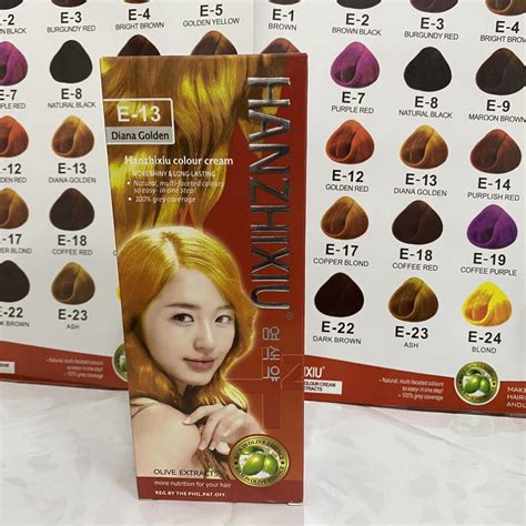 HANZHIXIU Hair Color Ash Gray Green Colour Hair Color/colour Cream 60ml ...