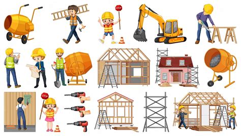 Construction Site Clipart Illustration Stock Illustration By Clip Art