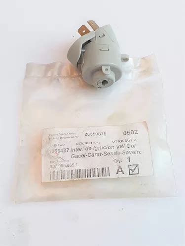 Contactor Arranque Vw Gol Gacel Saveiro Senda Carat En Venta En