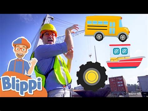 Learning Vehicles & Construction With Blippi + More Blippi Full ...