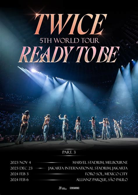 Twice 5th World Tour Ready To Be Tour Announcement Part 3 Australia Indonesia Mexico