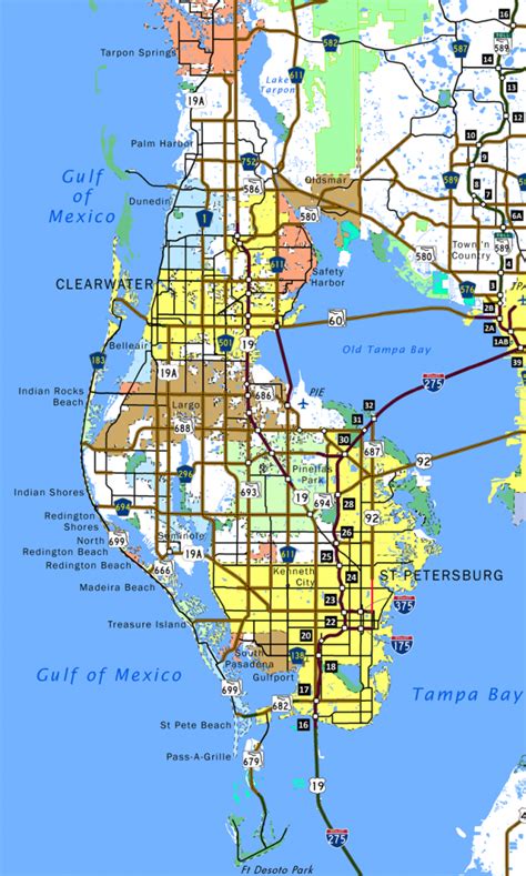 Indian Shores Florida Map Printable Maps | Maps Of Florida