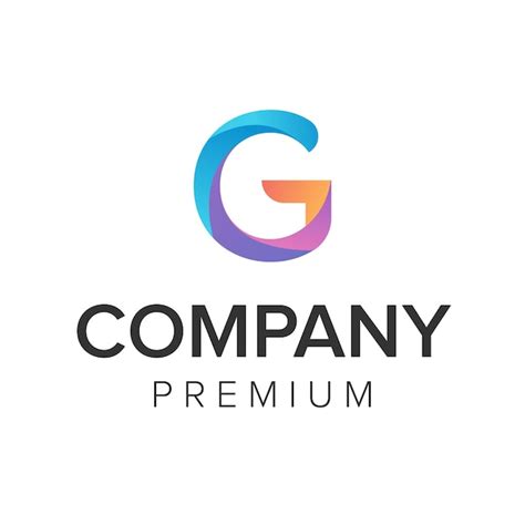 Plantilla De Vector De Icono De Logotipo Letra G Vector Premium