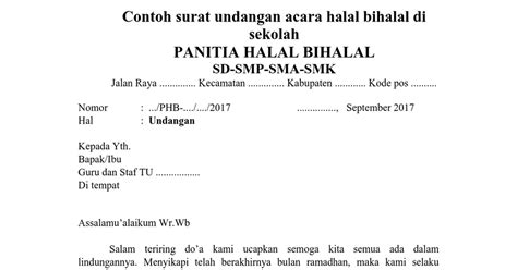 Halaman Unduh Untuk File Undangan Halal Bihalal Keluarga Doc Yang Ke