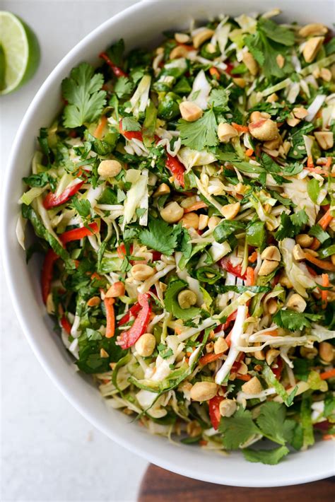 Thai Cabbage Salad Simply Scratch