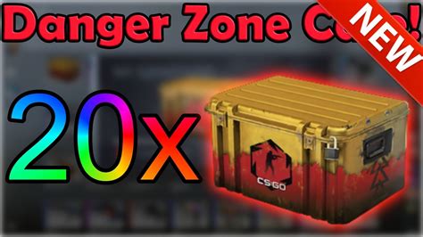 New Csgo Case CS GO Case Opening 20x Danger Zone Case Ez Money Or