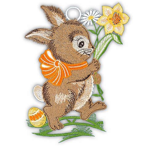 Gardinen Welt Online Shop Fensterbild Osterhase