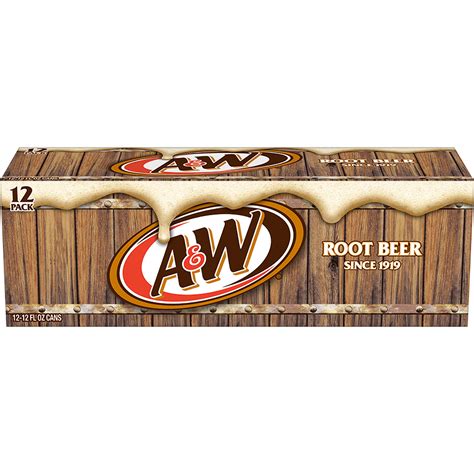 Aandw Root Beer Can