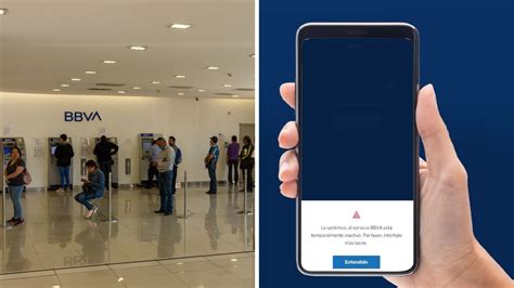 BBVA nuevamente reportan fallas en la app y la banca móvil