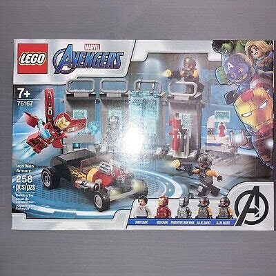 New Lego Marvel Super Heroes Iron Man Armory Ebay