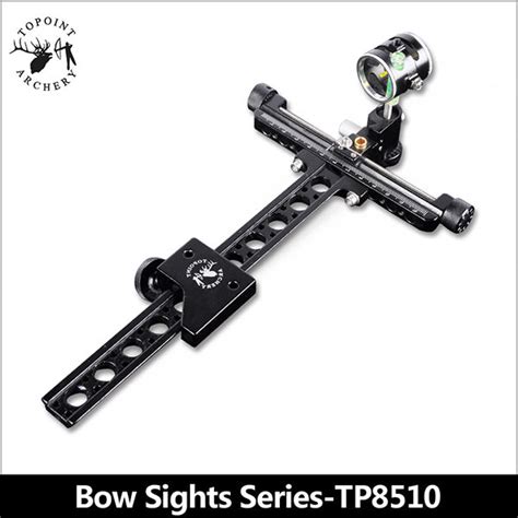 Topoint Compound Bow Sight Cnc Alu Body 4x Lens R L Tp8510 Topointarchery