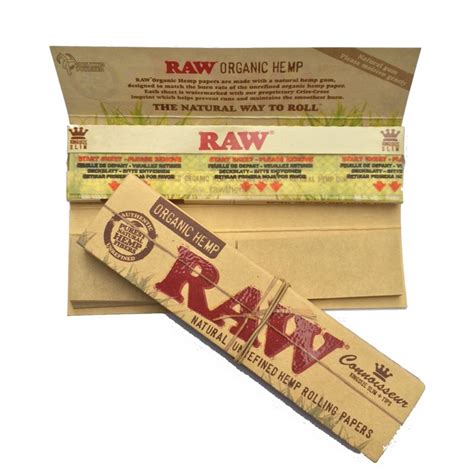 Raw Organic Hemp Rolling Paper Tip Kingsize Discount Vapor Dairy