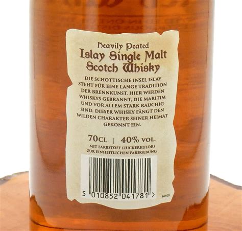 Map Of Islay Single Malt Scotch Whisky Heavily Peated 40