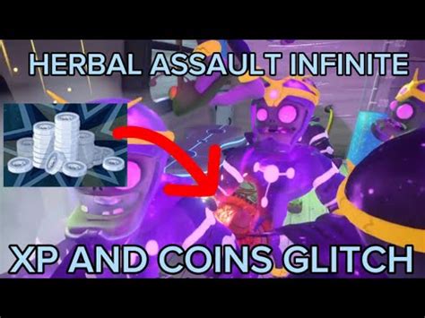 Pvz Gw Infinite Coins And Xp Herbal Assault Glitch Youtube