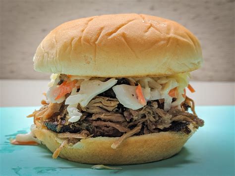 [homemade] Pulled Pork With Cole Slaw R Food