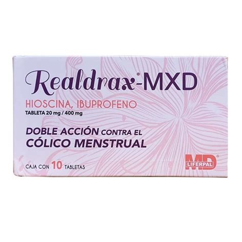 Realdrax Mxd 20 Mg400 Mg 10 Tabletas Walmart