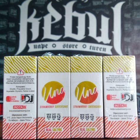 Jual Liquid Salt Nic Una Bercukai Di Lapak Kebul Vape Store Turen