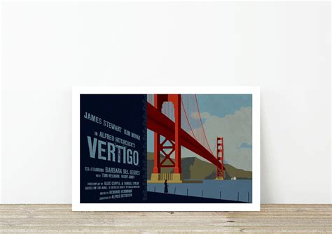 Vertigo Movie Poster Unframed Print Only - Etsy