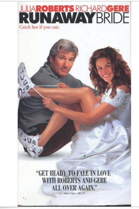 Runaway Bride Starring Richard Gere and Julia Roberts (1999, VHS)