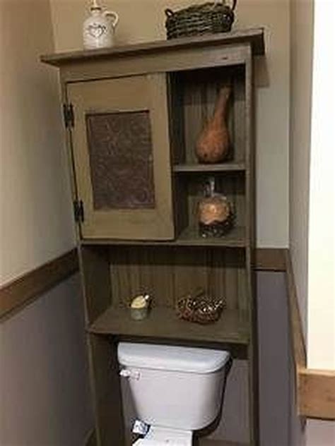 45 Rustic Country Bathroom Shelves Ideas Must Try Group Home Decor