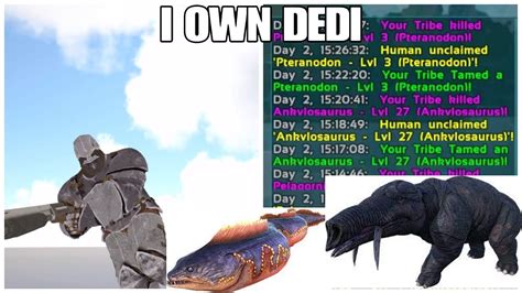 BEST FOOT PVPER DOMINATES DEDI LORDS Matrix Kings ON ARK SURVIVAL