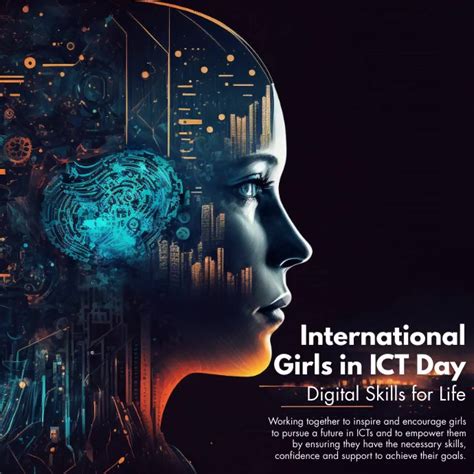 International Girls In Ict Day Template Postermywall