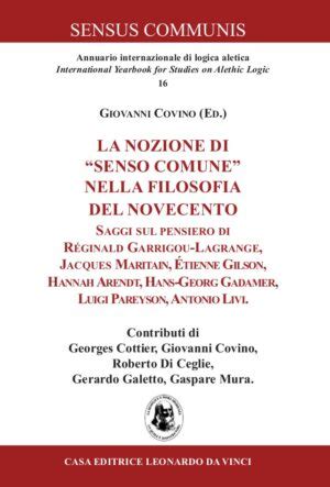 Casa Editrice Leonardo Da Vinci La Nozione Di Senso Comune Nella