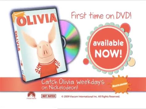 Olivia First Time On DVD Now Available Catch Olivia Weekdays On ...