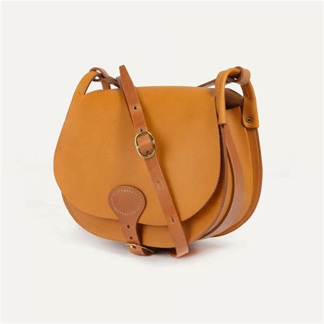 Sac Gibeci Re Diane L Miel Sac Besace Cuir Femme Fabriqu E En France