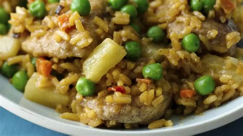 Caribbean Chicken Fried Rice Recipe