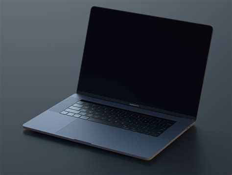 Exclusive Freebie Space Gray Macbook Pro Mockup Mockup World