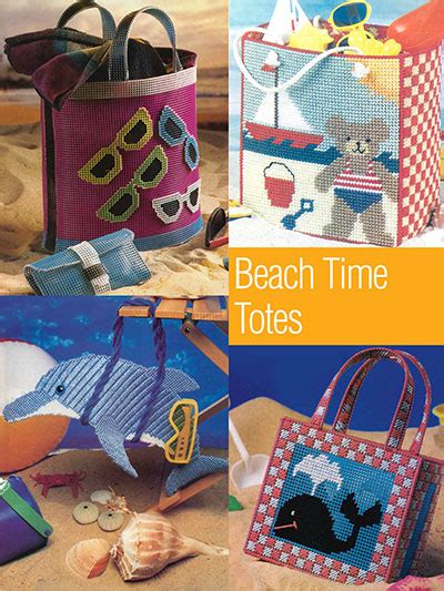 Dolls And Action Figures Umbrella Plastic Canvas Beach Ensemble Digital Pattern Bag Hat Doll