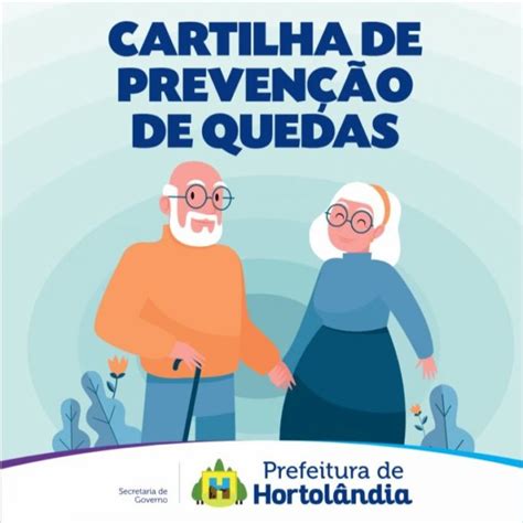 Prefeitura de Hortolândia lança cartilha sobre prevenção de quedas de