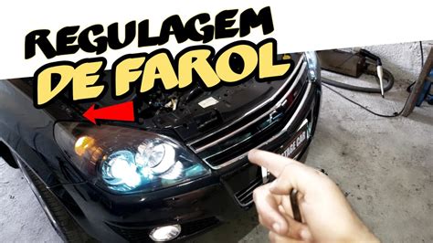 COMO FAZER A REGULAGEM DE FAROL DO CARRO Em Casa YouTube