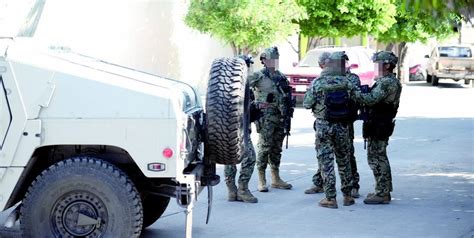 Mexican Navy Smu Operators Preparing For An Operation In The State Of