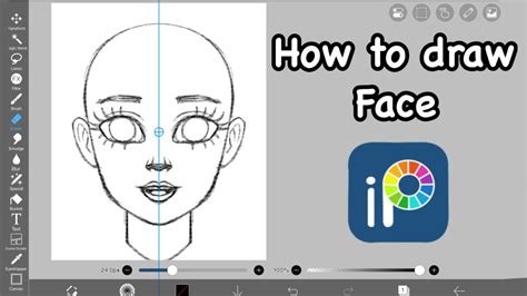 How To Draw Front Face How To Draw Head In Ibis Paint X Ibis Paint