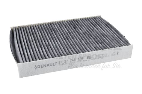 Original Renault Innenraumfilter Aktivkohle 272774812R Online Kaufen