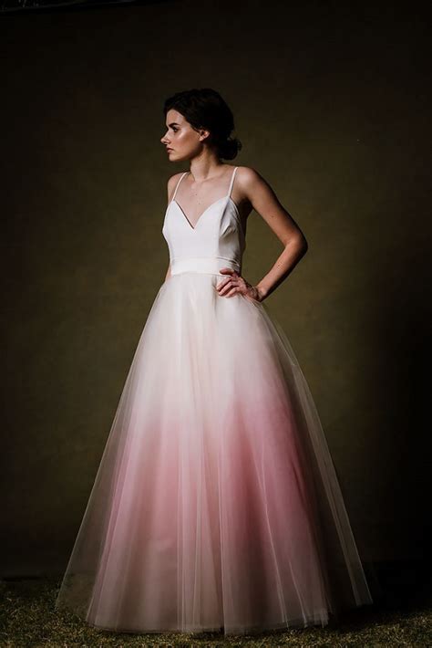 You Need To Take A Look At This Beautiful Dip Dye Wedding Dresses