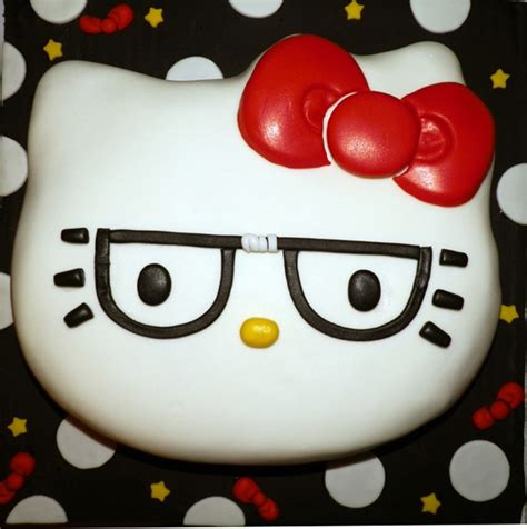 Hello Kitty Nerd Cake - CakeCentral.com