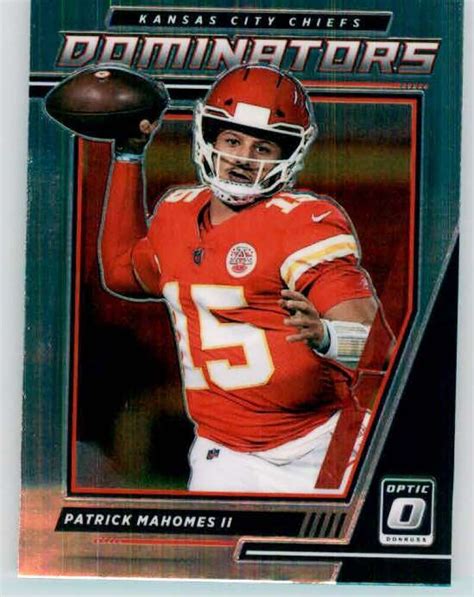 2021 Donruss Optic Dominators 2 Patrick Mahomes II Chiefs NM MT EBay