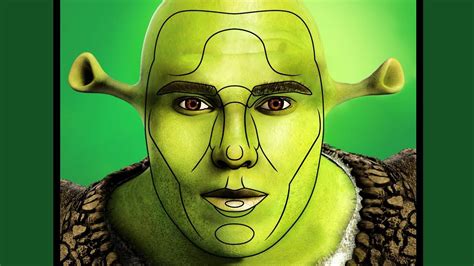 Shrek Face Meme Template