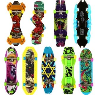 Kit De Mini Skate Profissional Pista De Skate De Dedo Tech Deck