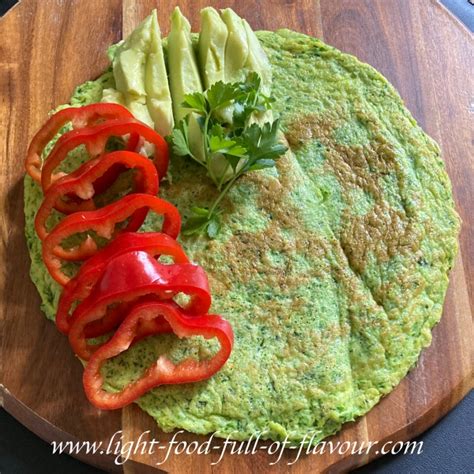 Broccoli And Parmesan Omelette