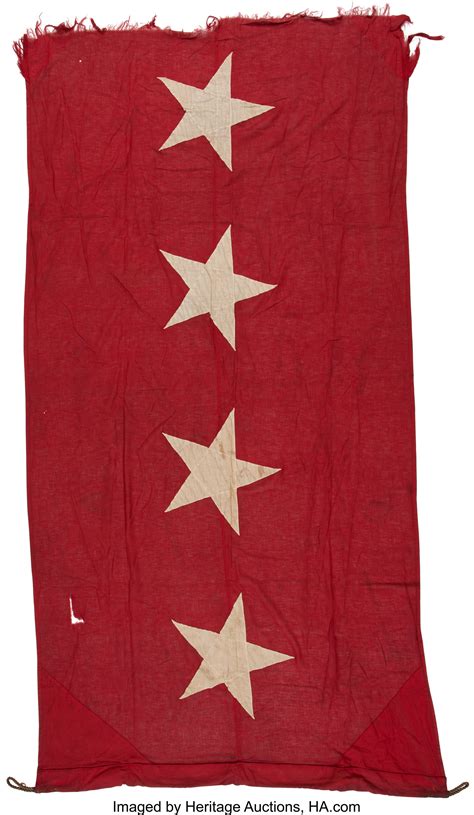Ulysses S. Grant: 4-Star Flag Flown Over His Tomb.. Military