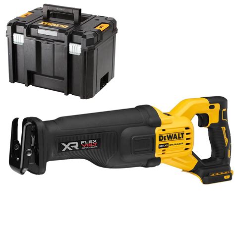 Dewalt Dcs386 18v Xr Cordless Brushless Flexvolt High Power Reciprocating Saw 2 X 5ah Li Ion